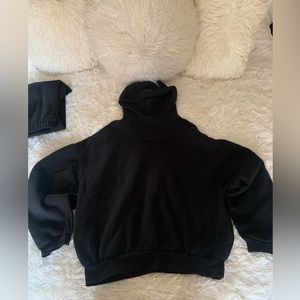 Fear Of God Essentials Black Hoodie